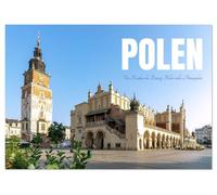 Polen. Von Krakau bis Danzig: Bilder voller Atmosphäre (Tischkalender 2026 DIN A5 quer), CALVENDO Monatskalender: Zwölf ausgewählte Stadtansichten ... und voller architektonischer Vielfalt.