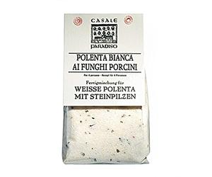 Polenta bianca con Funghi Porcini 300 gr. - Casale Paradiso
