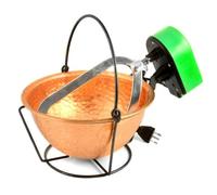 POLENTINA RAME TONDA MARTELLATA FE l 4,0 cm 24