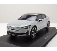 Norev Modellino auto statico Polestar 2 2024 Diecast scala 1:43 Magnesium Silver