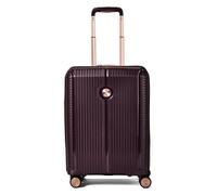 Polestream Paris 4 ruote Carrello della cabina 55 cm con piega di espansione viola
