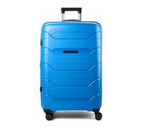 Polestream Strz by Asteroid 4 ruote Carrello L 74 cm con piega di espansione blu