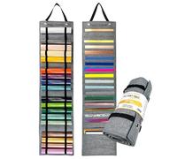 POLI-CRAFT TOOLS ORGANIZER - Pratico portarotolo con 21 scomparti per fogli e 22 supporti per rotoli per vinile e fogli di trasferimento a caldo, salvaspazio, per un maggiore ordine e comfort nel fai