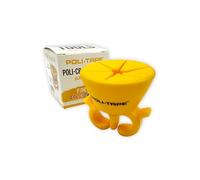 POLI-CRAFT TOOLS SCRAP COLLECTOR - piccolo e pratico cestino da dito per la rimozione degli scarti, accessorio utile per il plotter, giallo