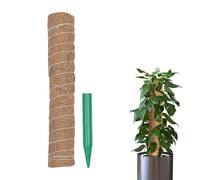 Poli di muschio per le piante da arrampicata - pali di muschio cocco rimovibili per impianti monstera | Cresci asceniti al trellis giardino per monstera, pothos, filodendro