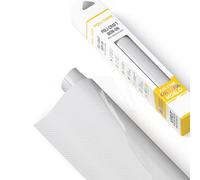 POLI-FLEX® CARBON Vinile di Trasferimento per Tessuti - Vinile di design con effetto carbonio per applicazione a caldo, vinile per plotter per magliette DIY, Carbonio Bianco, 30,5 cm x 61 cm