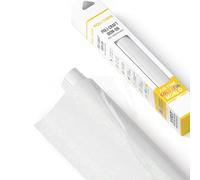 POLI-FLEX® PEARL GLITTER® - Vinile glitterato per tessuti - Vinile flessibile con effetto glitter da applicare a caldo, vinile da intaglio per magliette DIY, Bianco arcobaleno, 30,5 cm x 61 cm