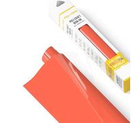 Poli-FLEX® Turbo® - Pellicola di trasferimento per tessuti, pellicola flessibile da applicare con ferro da stiro, per magliette fai da te, corallo opaco, 30,5 cm x 122 cm