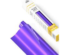 POLI-FLEX® Turbo® - Pellicola di trasferimento per tessuti, pellicola flessibile da applicare con ferro da stiro, pellicola da plotter per magliette fai da te, lavanda brillante opaca, 30,5 cm x 122