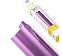 Poli-FLEX® Turbo® - Pellicola di trasferimento per tessuti, pellicola flessibile da applicare con ferro da stiro, per magliette fai da te, viola brillante opaco, 30,5 cm x 122 cm