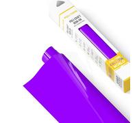 POLI-FLEX® TURBO® - Pellicola transfer per tessuti - Pellicola flessibile da stirare, pellicola per plotter per magliette fai-da-te, Neon Berry opaco, 30,5 cm x 122 cm