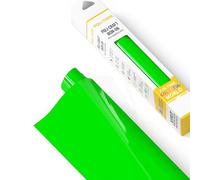 Poli-Flex® Turbo® - Vinile Termo trasferibile per Tessuti - Foglio di Pellicola Flessibile stirabile, Foglio per per t-Shirt per Plotter Cricut e Silhouette, Verde Neon, 30,5cm x 122 cm