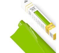 Poli-Flex® Turbo® - Vinile Termo trasferibile per Tessuti - Foglio di Pellicola Flessibile stirabile, Foglio per per t-Shirt per Plotter Cricut e Silhouette, Verde Mela, 30,5cm x 122 cm