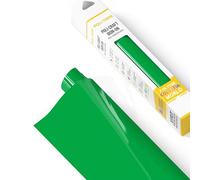 Poli-Flex® Turbo® - Vinile Termo trasferibile per Tessuti - Foglio di Pellicola Flessibile stirabile, Foglio per per t-Shirt per Plotter Cricut e Silhouette, Verde Rana, 30,5cm x 122 cm
