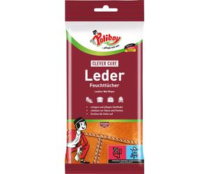 Poliboy Clever Care - Salviette Umidificate per Pelle - 20 pezzi