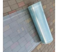 Policarbonato Alveolare Policarbonato Trasparente Utilizzabile per Coperture Protettive, Coperture Antipolvere, Serre per Protezione Delle Colture(1.56x6m/5.12x19.68ft)