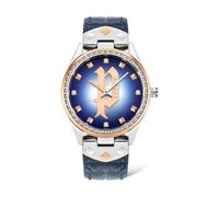 Police Orologio Donna PL16029MSTR-03 Analogico Ø 36 mm Pelle blu