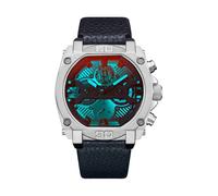 Police, ,Accessories ,Uomo ,Blu ,ONE SIZE Orologio in pelle blu per uomo moderno