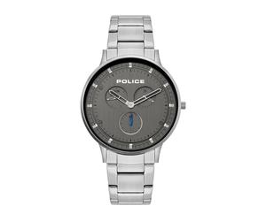 Police, ,Accessories ,Uomo ,Grigio ,ONE SIZE Orologio Uomo in Acciaio Inossidabile Berkeley Pl15968Js 39M Argento Uomo