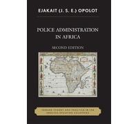 Police Administration in Africa (Tascabile)