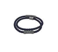 Police Bracciale Doppio In Pelle Urban Rebel Peagb0001122/23 40 Cm - Bracciale