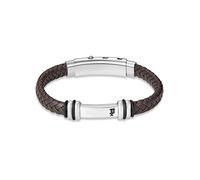 Police Bracciale In Pelle Da Uomo Highbridge - Bracciale