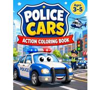 Police Cars Action Coloring Book