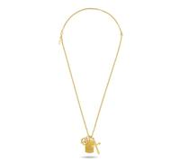 POLICE Collana da uomo Triplelock, in acciaio inox, 500 + 200 mm, oro