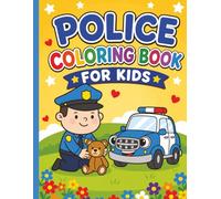 Police Coloring Book For Kids