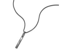 POLICE Contorto, collana da uomo in acciaio inox, 50 + 20 cm