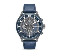 Police - Cronografo Wadden - Quartz movimento dell'orologio - Larghezza della cassa: 46 mm - Acciaio inossidabile - Navy - 5 ATM