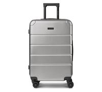Police Dublin 4 ruote Carrello M 64 cm espandibile color argento