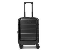 Police Dublin 4 ruote Trolley cabina S 54 cm Vano porta PC espandibile nero