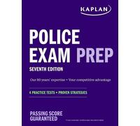 Police Exam Prep 7th Edition (Tascabile) Kaplan Test Prep