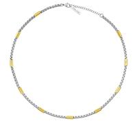 Police Gioiello Herren-Kette Radius Acciaio Inox Due Colori PEAGN0078501