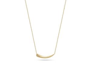 Police Gold Stainless Steel Necklace - One Size