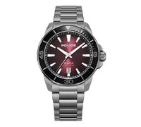 Police Gray Stainless Steel Dress Watch