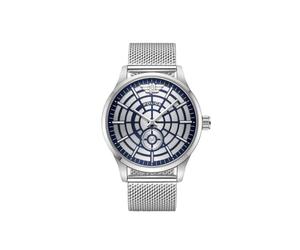 Police Gray Stainless Steel Dress Watch