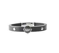 Police Leather Bracciale da uomo S14V102B