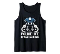 Police Life It's A Calling Cop Poliziotti Poliziotti Canotta