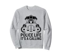 Police Life It's A Calling Cop Poliziotti Poliziotti Felpa