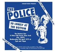POLICE Live "So Lonely At The Bottom-At Bottom Line, NY 1979" IMPORT OBI CD N...