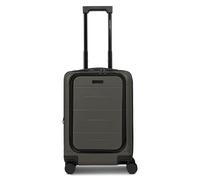 Police London 4 ruote Trolley cabina 55 cm Vano porta PC espandibile oliva