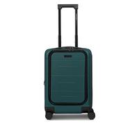 Police London 4 ruote Trolley cabina 55 cm Vano porta PC espandibile ottanio