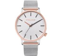 Police Orologio analogico da uomo Marmo, argento, 42X50 mm, Bracciale