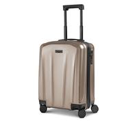 Police New York 4 ruote Trolley cabina S 54 cm espandibile beige