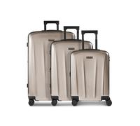 Police _New_York_Parent, champagne, 3-Set, Bagaglio rigido