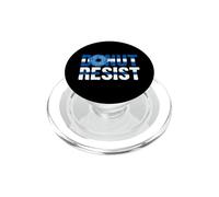 Police Officer - Donut Resist - Thin Blue Line Cop Policeman PopSockets PopGrip per MagSafe