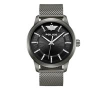 Orologio da polso unisex Police Orologio analogico Orologi da uomo Orologi Police Orologio da polso da uomo in acciaio inossidabile argento Cronografo