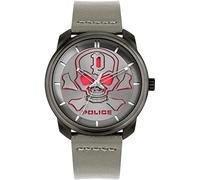 Police Orologio Analogueico Quarzo Uomo con Cinturino in Pelle PL15714JS61